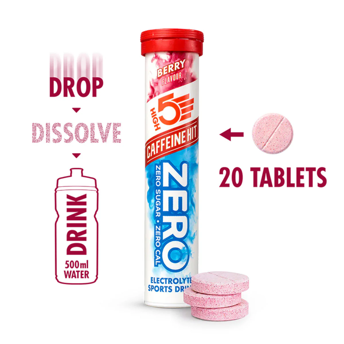 HIGH5 Zero Caffeine Hit | Berry - Image 5