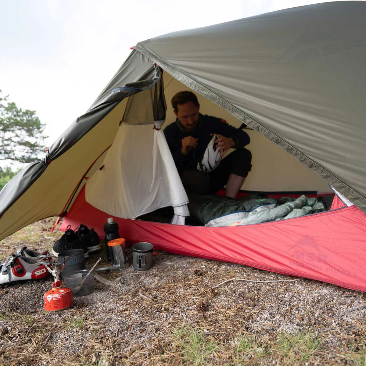 MSR Hubba Hubba Bikepack 2-Person Tent - Image 3