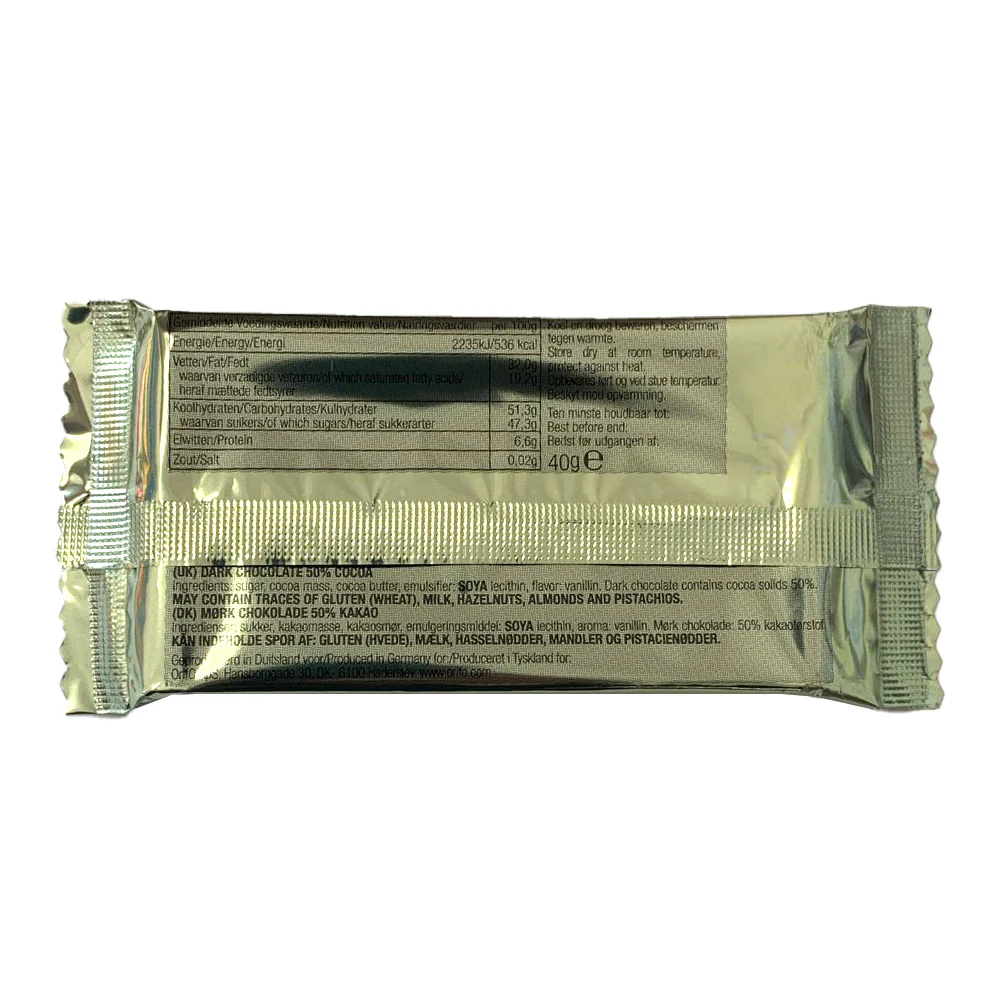 OrifO EU Military Chocolate Bar 40g - Image 3
