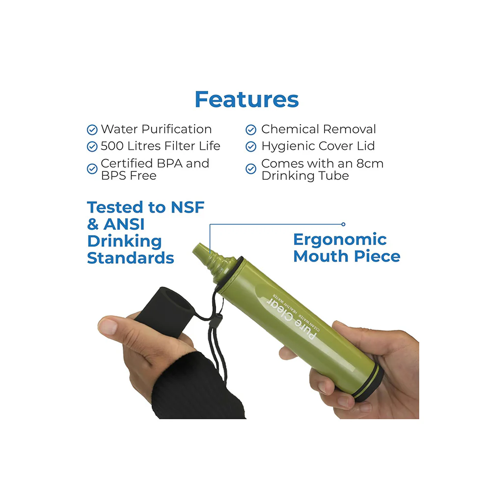 Pure Clear Life Filter Pro Survival Straw - Image 5