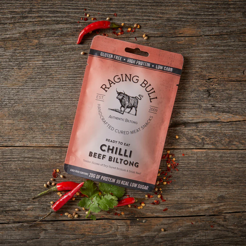 Raging Bull Beef Biltong 4 Pouches - Image 5