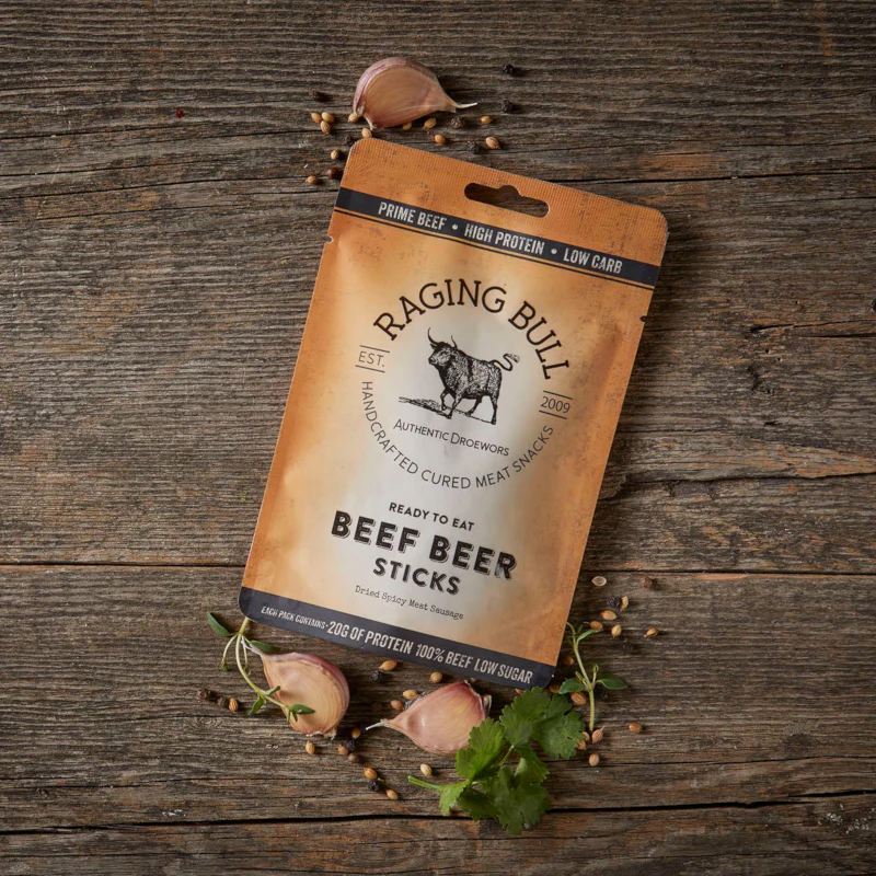 Raging Bull Beef Biltong 4 Pouches - Image 6