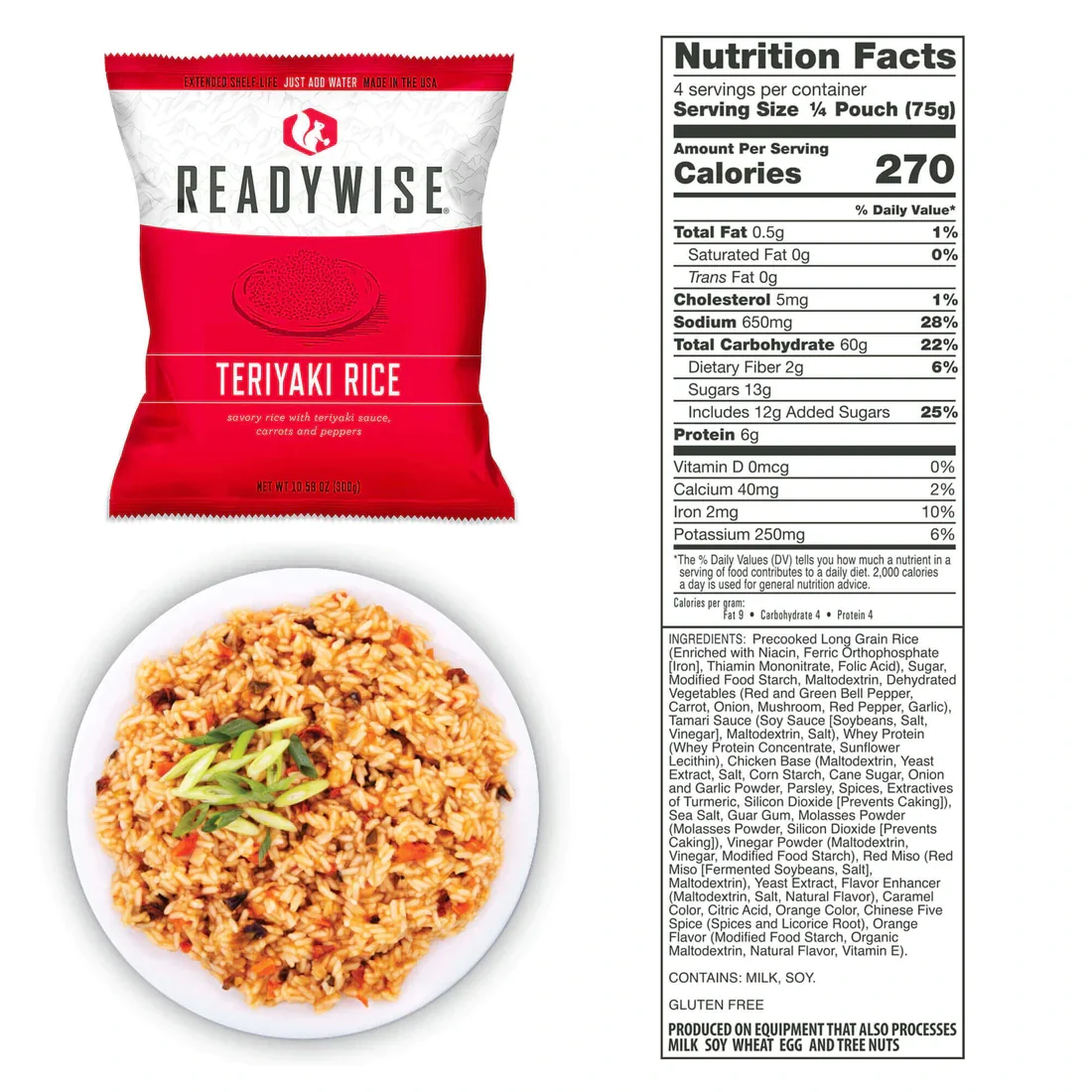 ReadyWise Freeze-Dried Emergency Food Dry Bag - 60 Servings - Image 9