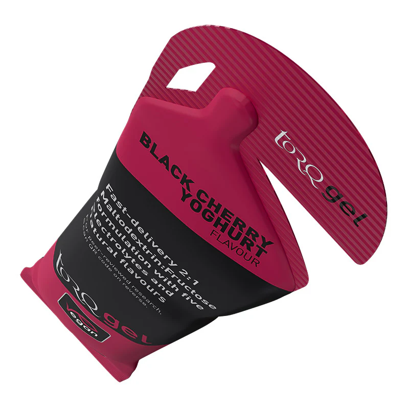 TORQ Black Cherry Yoghurt Energy Gel - Image 6