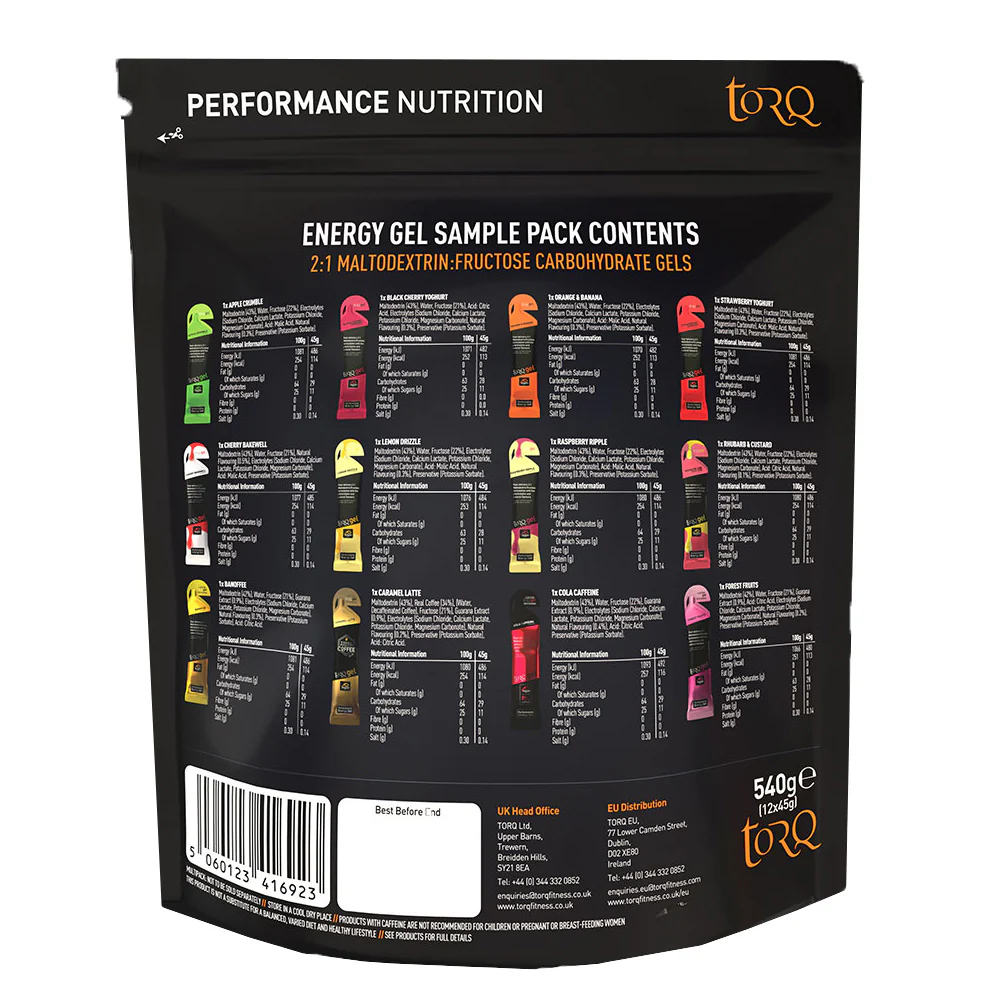 TORQ Energy Gel Sample Pack - Image 2